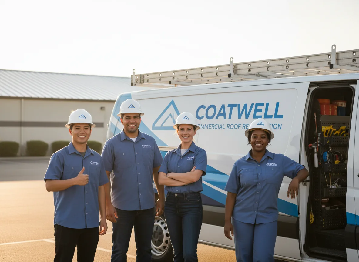Commercial roof coating company in Aquebogue, NY